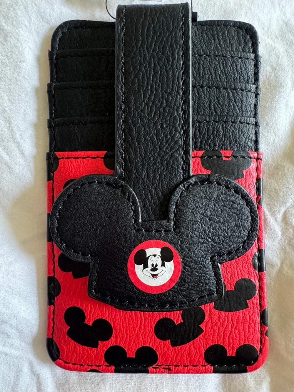 Disney Black & Red Mickey Mouse Card Sleeve
